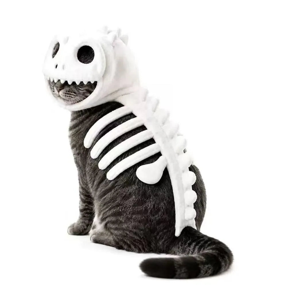 The GlowRex™ — Glow-in-the-Dark Dino Costume for Cats & Small Dogs
