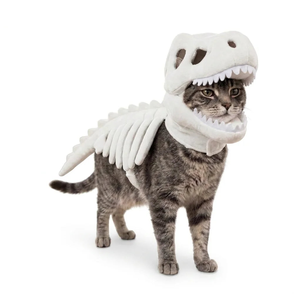 The GlowRex™ — Glow-in-the-Dark Dino Costume for Cats & Small Dogs